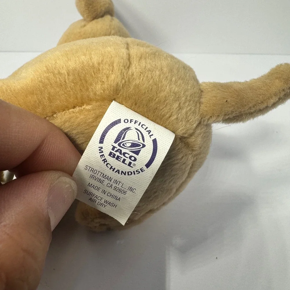 Vintage Taco Bell Chihuahua Plush Dog w/ Microphone Yo Quiero Taco Bell 7